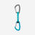 Dégaine d'escalade Petzl - Djinn Axess 11 cm bleue