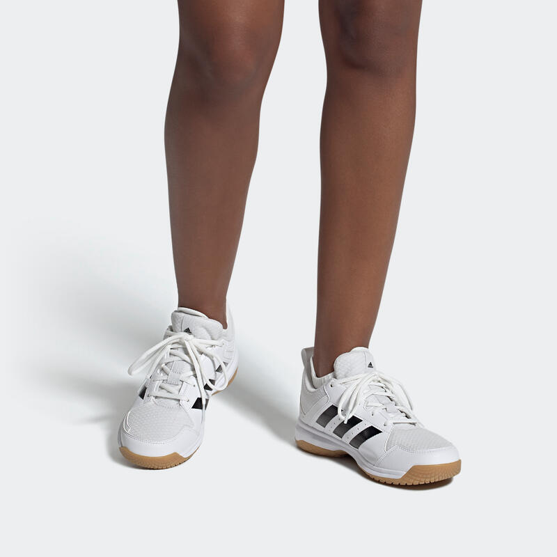 Chaussures de handball Homme/Femme - ADIDAS LIGRA blanc