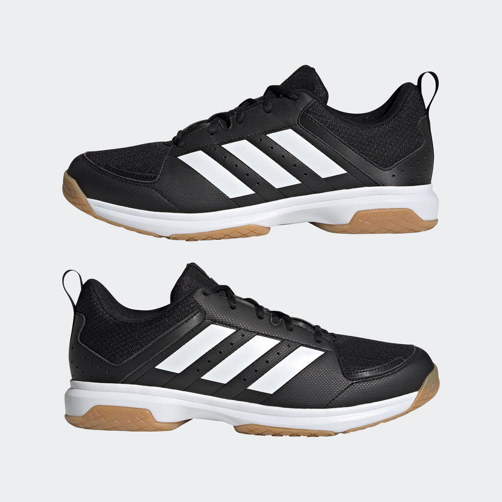 Damen/Herren Handball Hallenschuhe IN - ADIDAS Ligra 7 schwarz