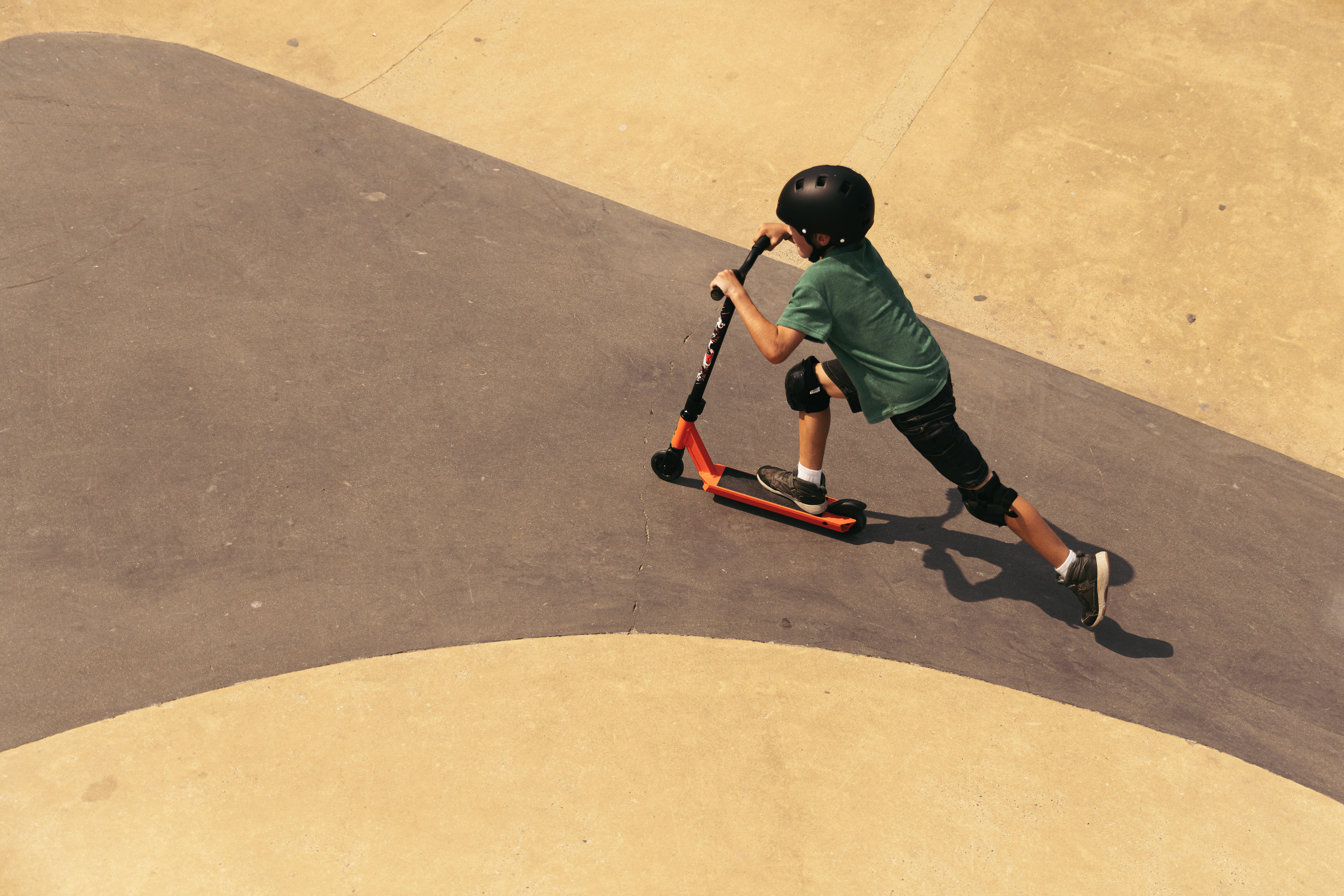 Kids' Freestyle Scooter - MF 100 Red - DECATHLON