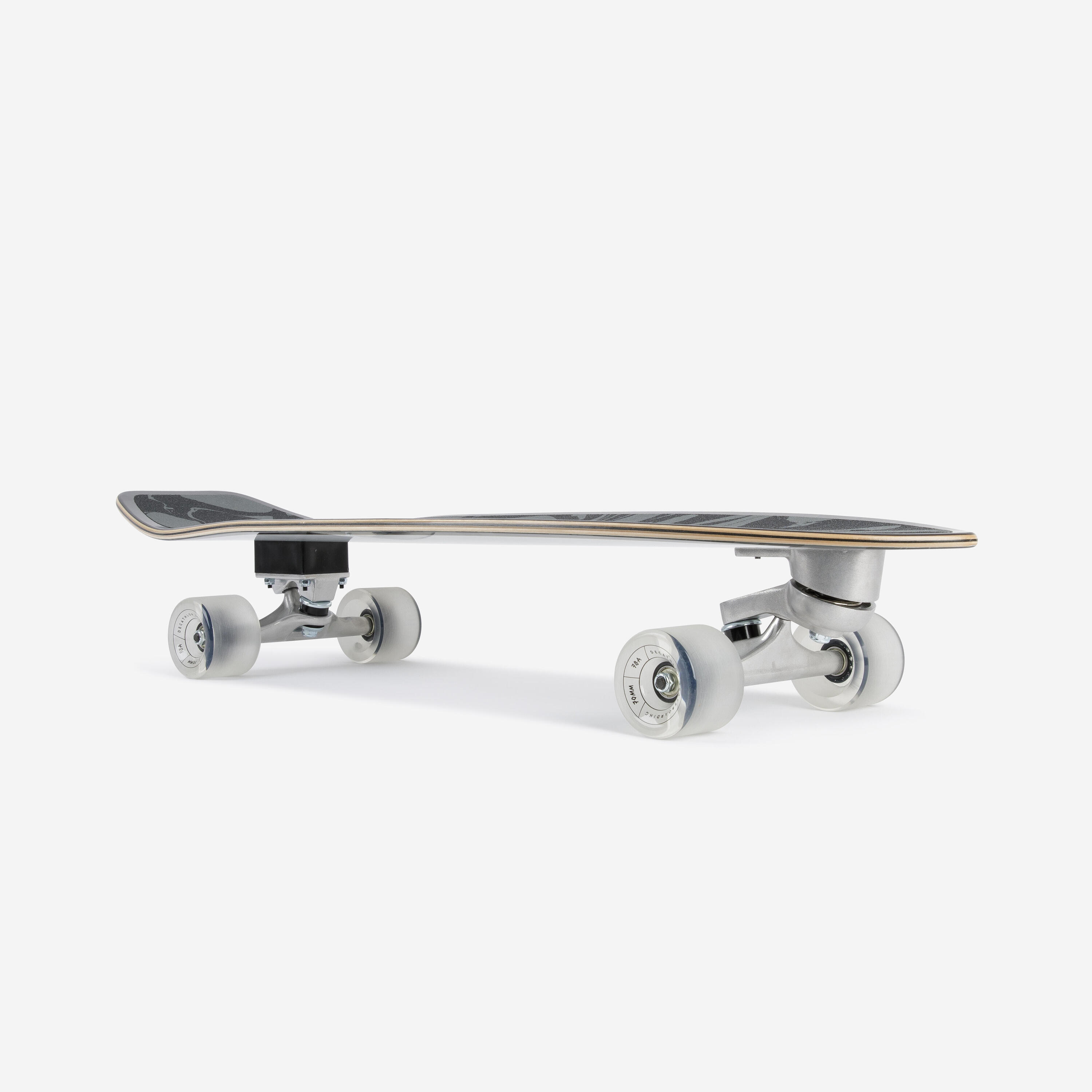 LONGBOARD SURFSKATE SURFTRAINING 34" WHITE OIL 2/20