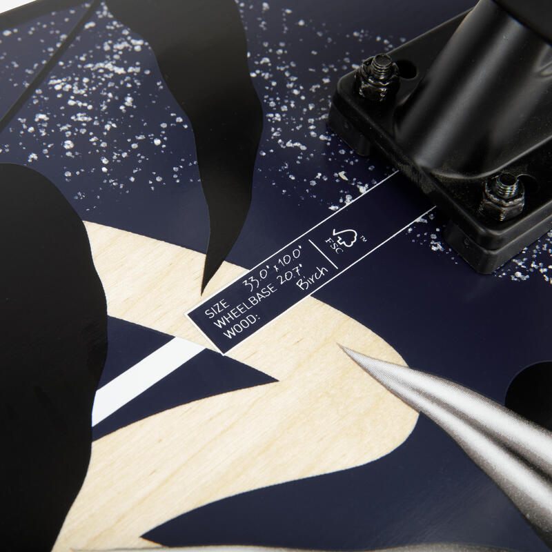 Deska Longboard Surfskate Cruising 33" OXELO Decathlon