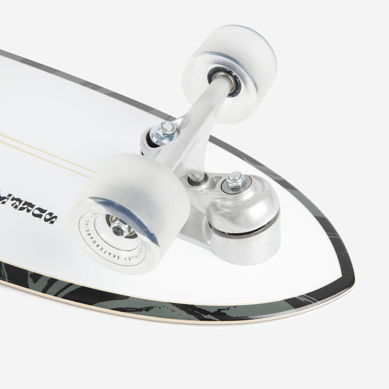 LONGBOARD SURFSKATE SURFTRAINING 34" WHITE OIL