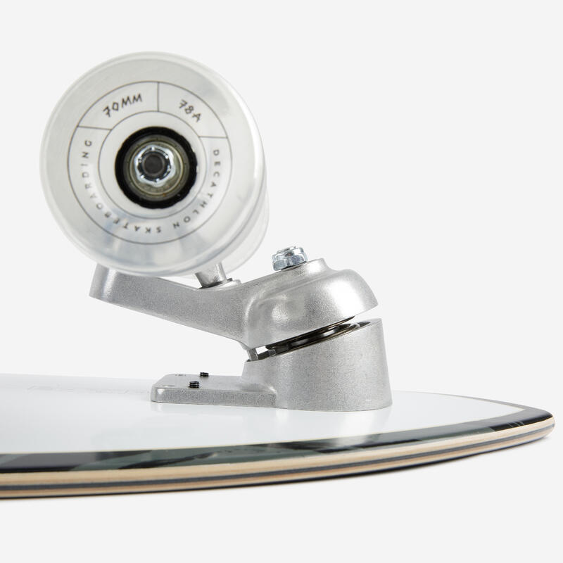 Longboard Surfskate Surftraining - 34" - Beyaz