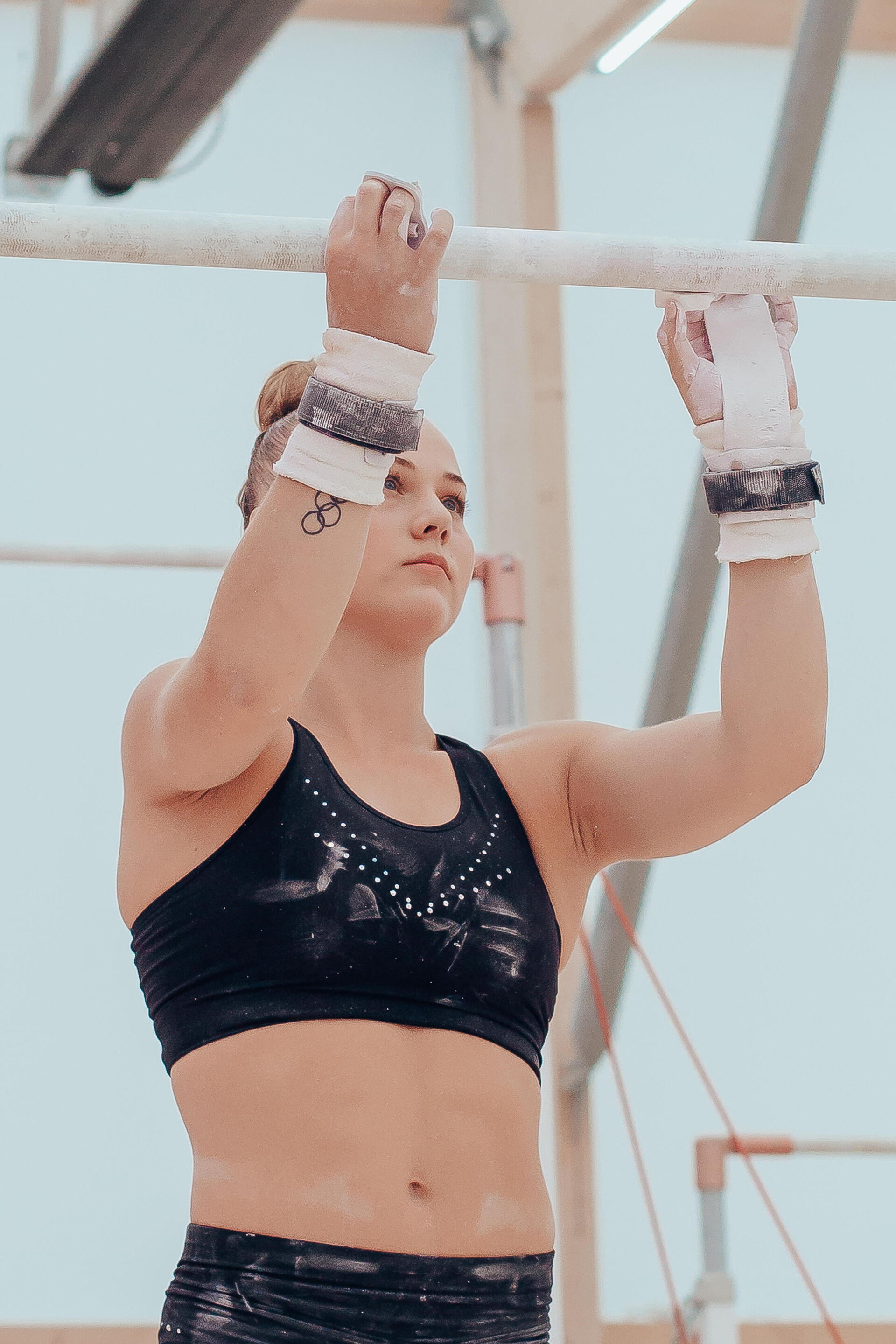 Des maniques de gym taillées pour la médaille d’or