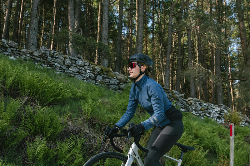 Kurtka do jazdy na rowerze szosowym damska zimowa Endurance