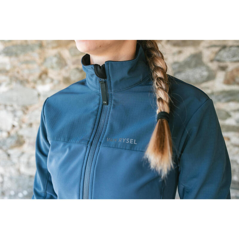 Fahrradjacke Damen Endurance Winter - Ardoise