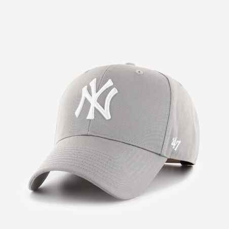 Suaugusiųjų beisbolo kepuraitė „47 New York Yankees“, pilka