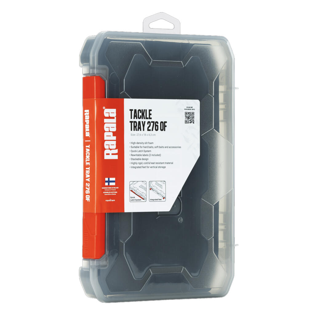 Kutija varalica i džig glava TACKLE TRAY 276 OPEN FOAM