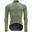 Men's Mid-Season Long-Sleeved Road Cycling Jersey Racer - Ashy Khaki