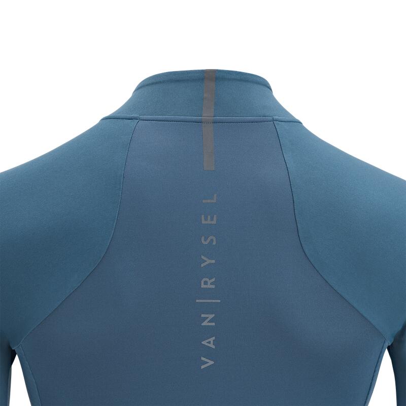 MAILLOT VELO ROUTE MANCHES LONGUES MI-SAISON HOMME - RACER Bleu ardoise