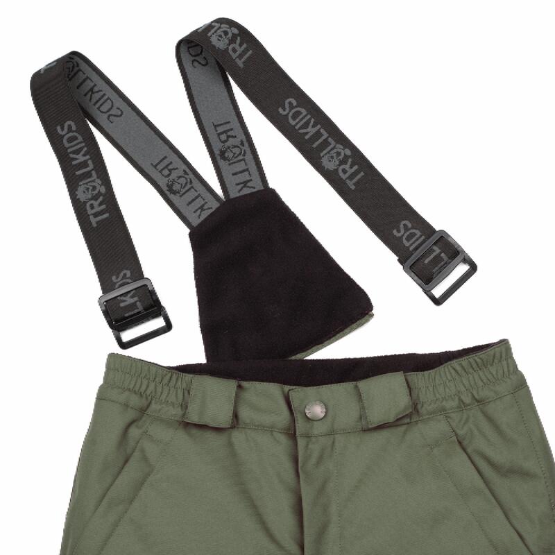 Skihose Hammerfest olive mit Hosenträger