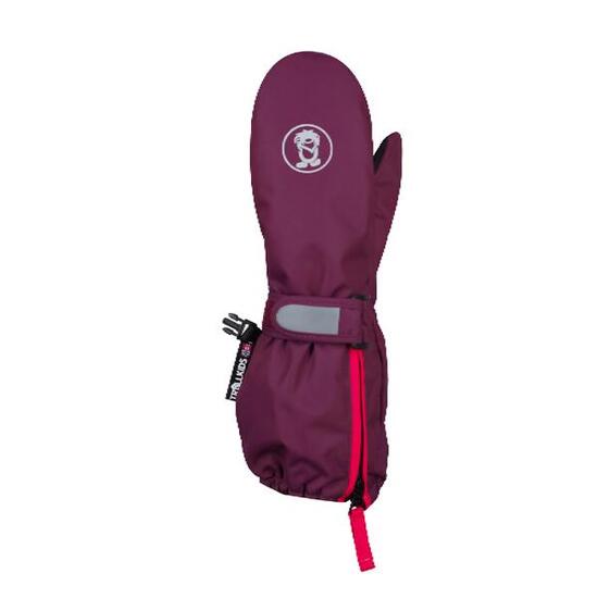 Skifäustling Troll Mitten XT Kids redwood, cherry