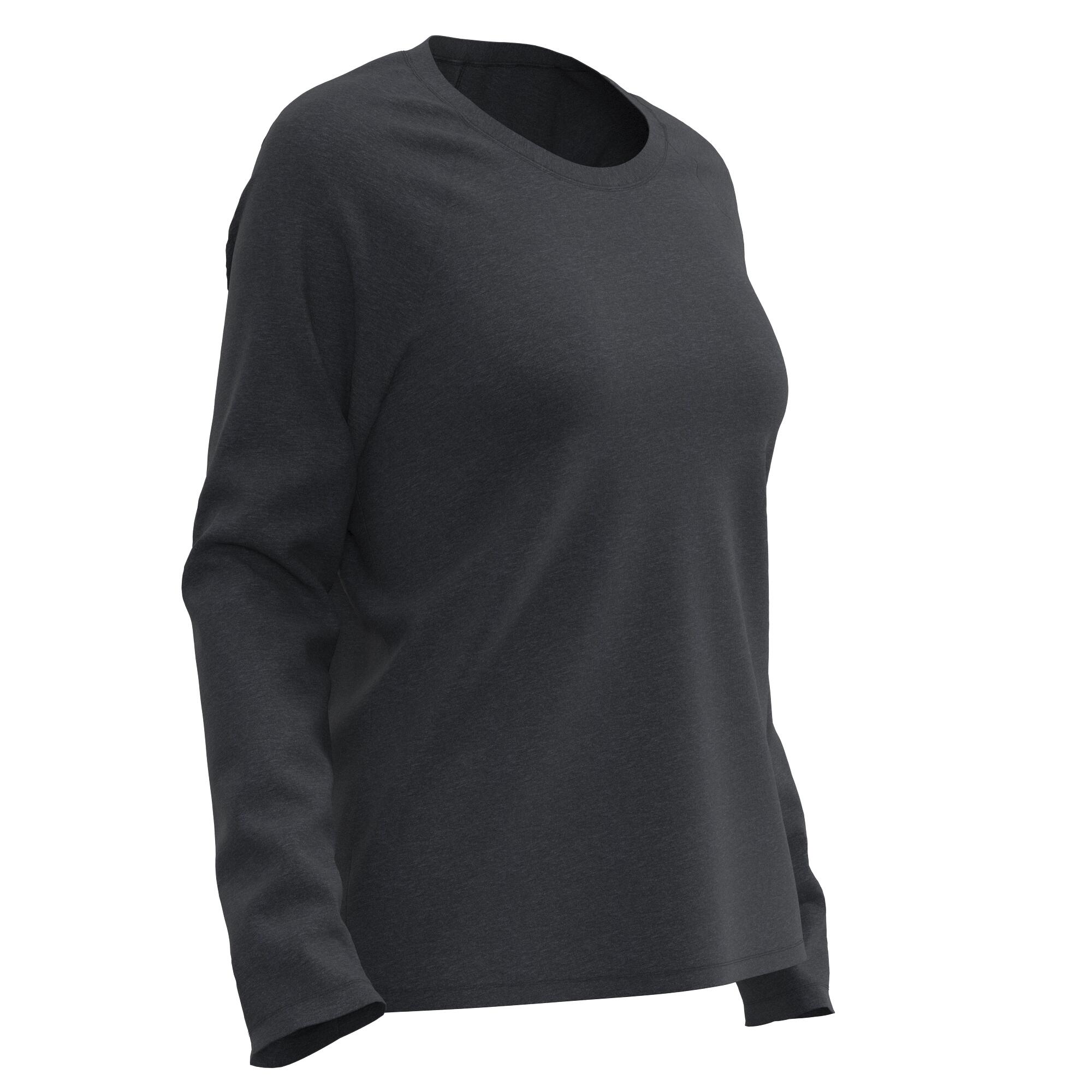 Decathlon camisetas algodon manga larga mujer deals