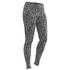 Women's Cotton Fitness Leggings - Black