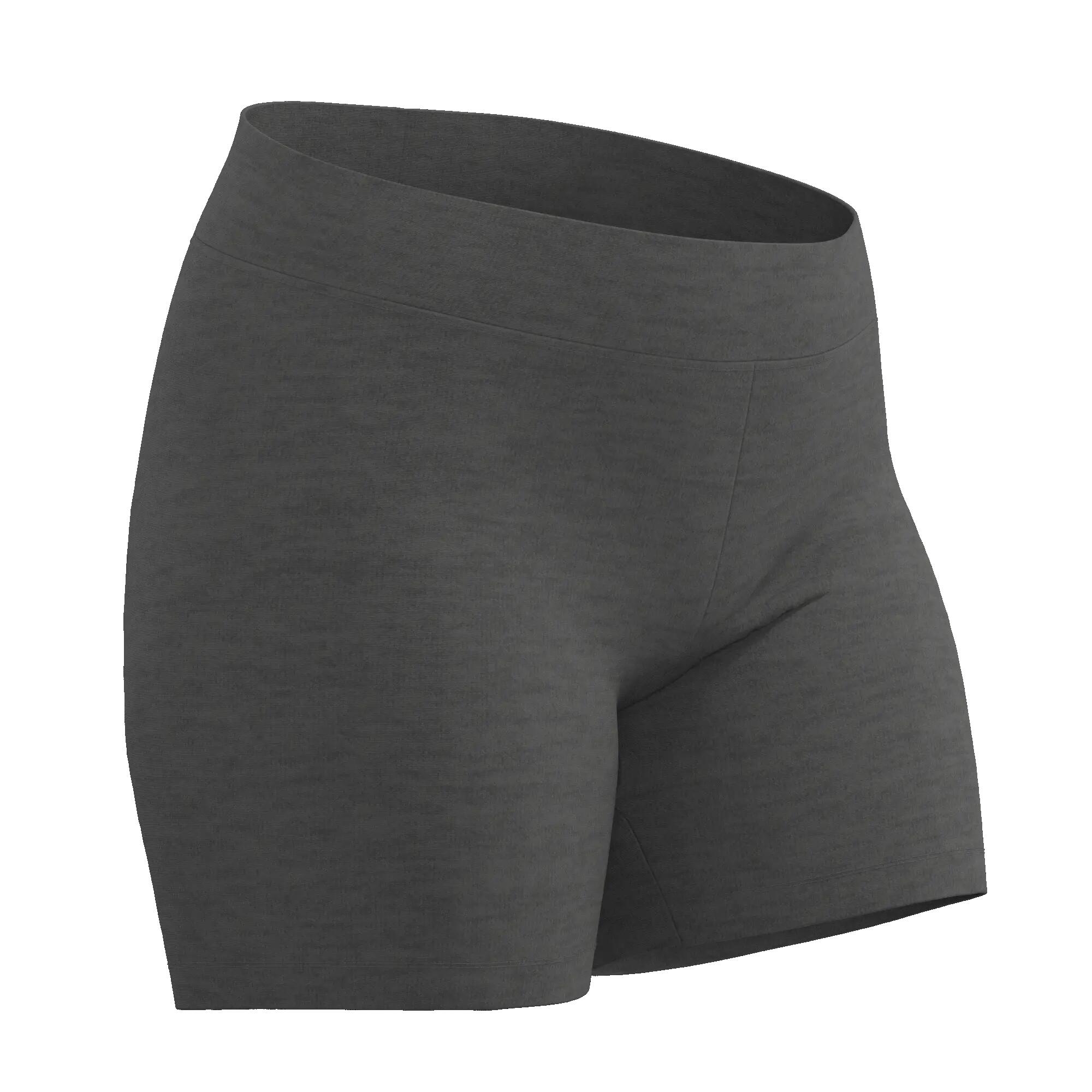 Női fitnesz rövidnadrág, slim - 500-as  2/8