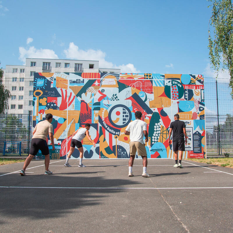 Set 2 Mingi Spumă Pelota OneWall SPB500 Galben 