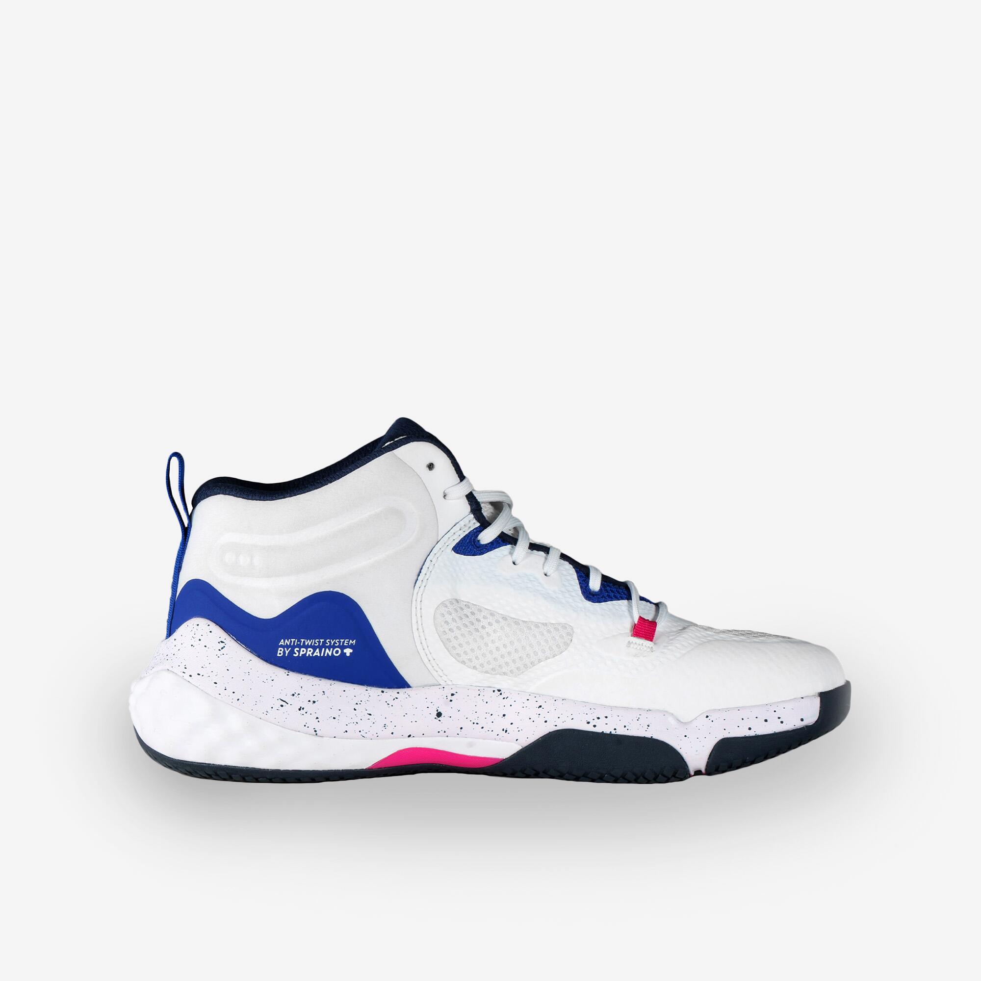 Second Hand - Scarpe pallavolo adulto unisex VB 900 CUSHION MID bianche 9/21