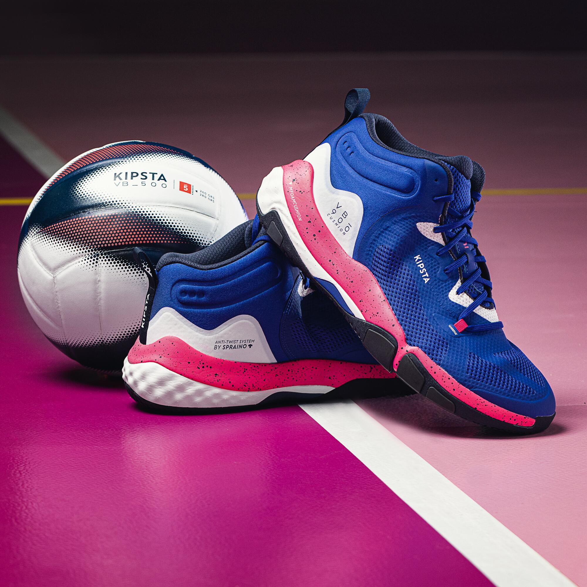 Scarpe pallavolo adulto unisex VB 900 CUSHION MID blu 10/11
