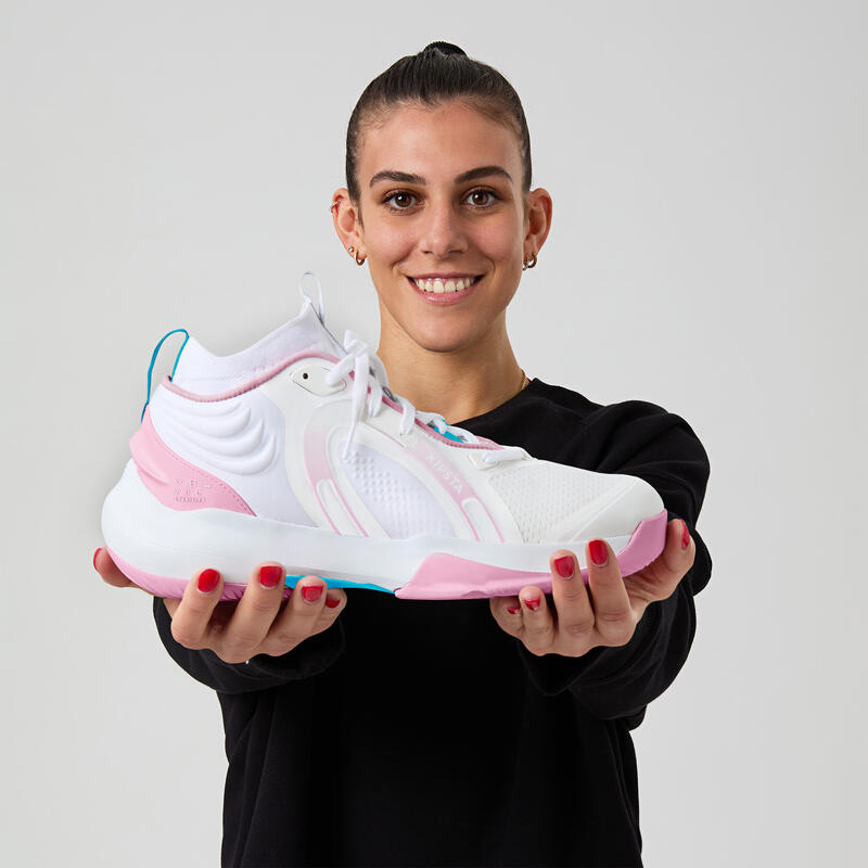 Chaussures de volley-ball Femme - VB900 Stability rose - Alessia Orro