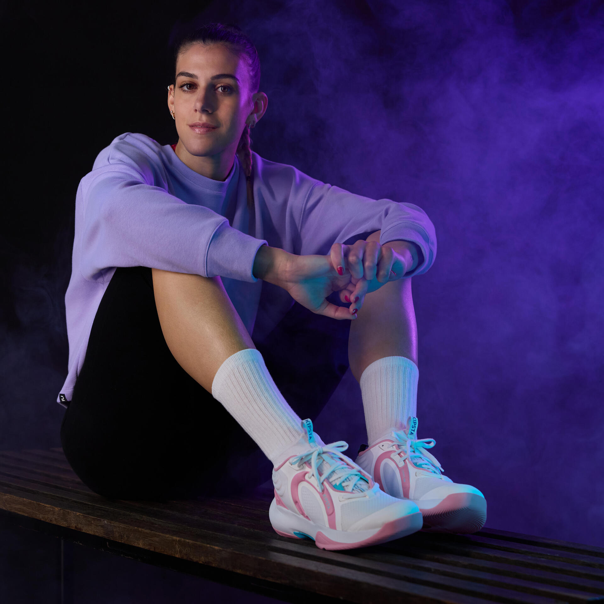 Des chaussures créées avec une championne de volley