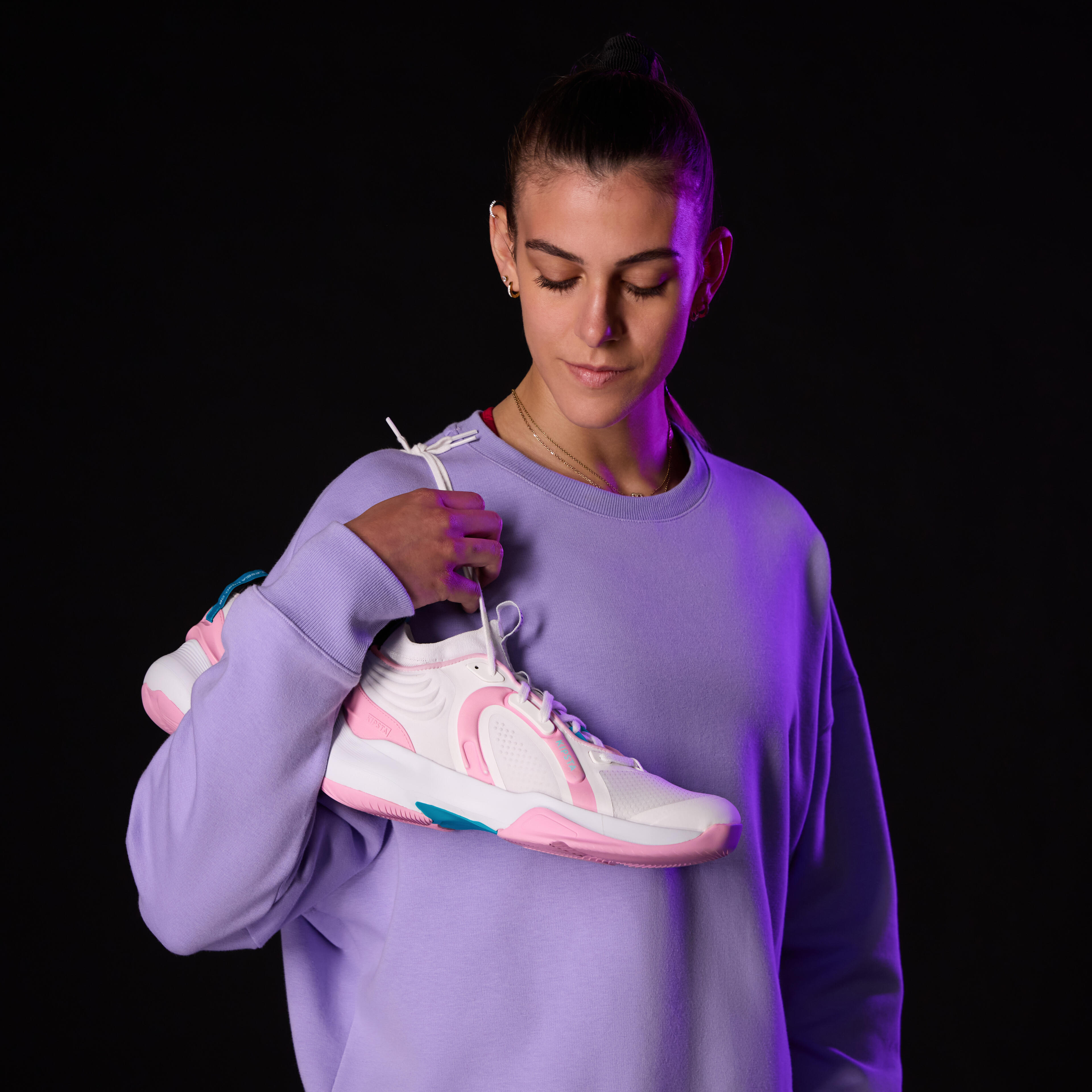 Des chaussures créées avec une championne de volley