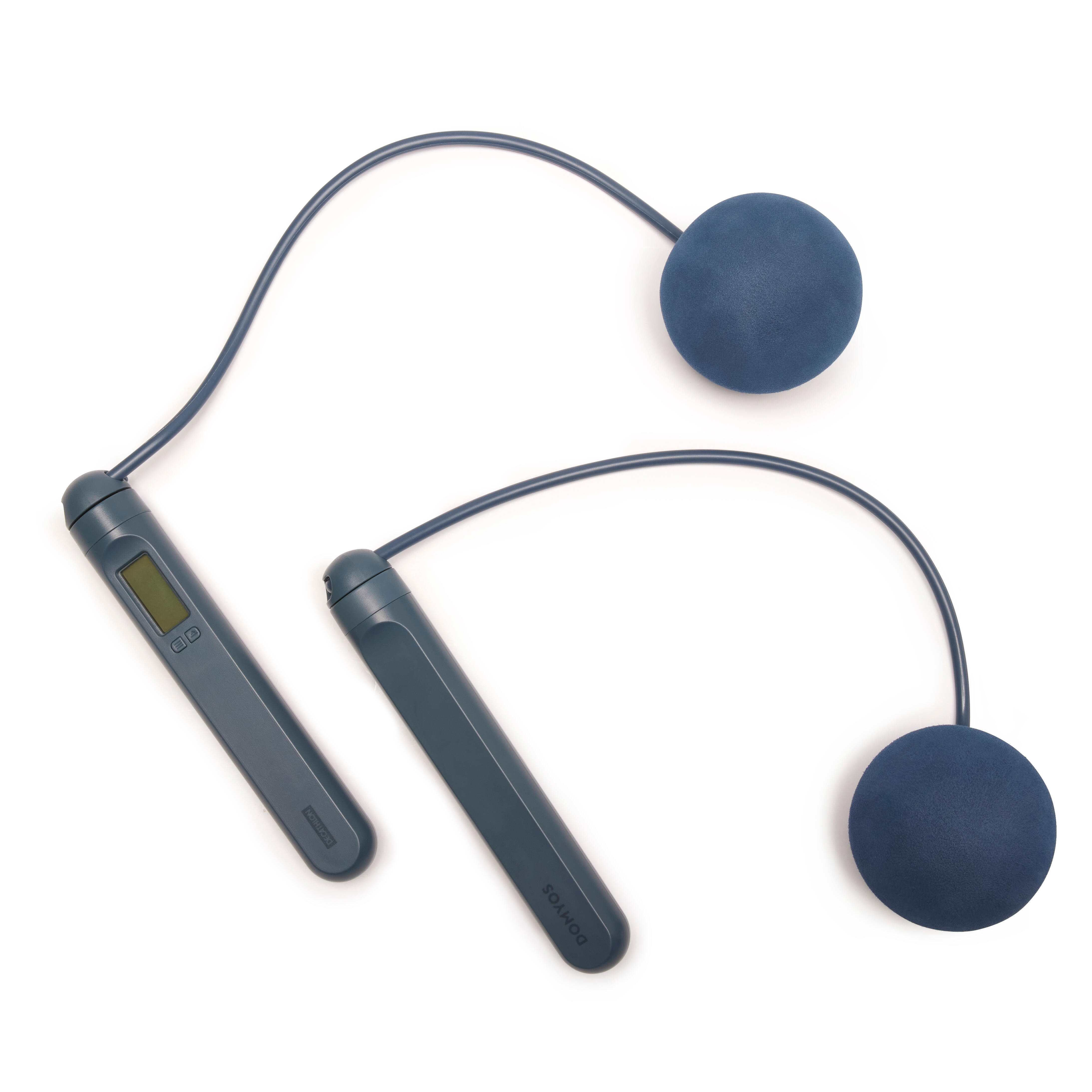 Corde à sauter double avec compteur – 800 - DOMYOS