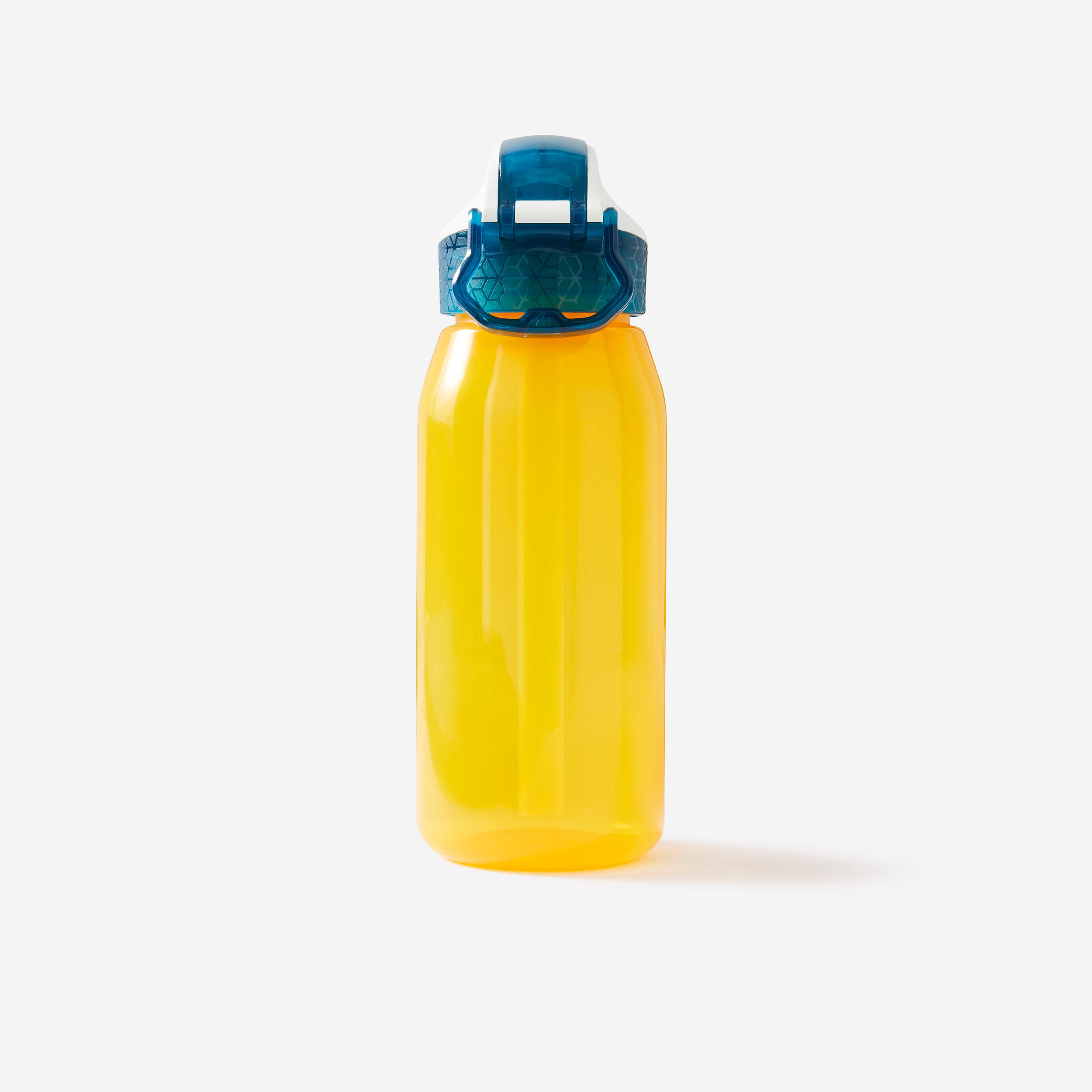 Kids' 3-6 Years 350 ml Bike Bottle with Straw - Yellow 4/5