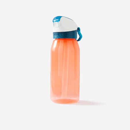 Kids' 3-6 Years 350 ml Bike Bottle with Straw - Pink