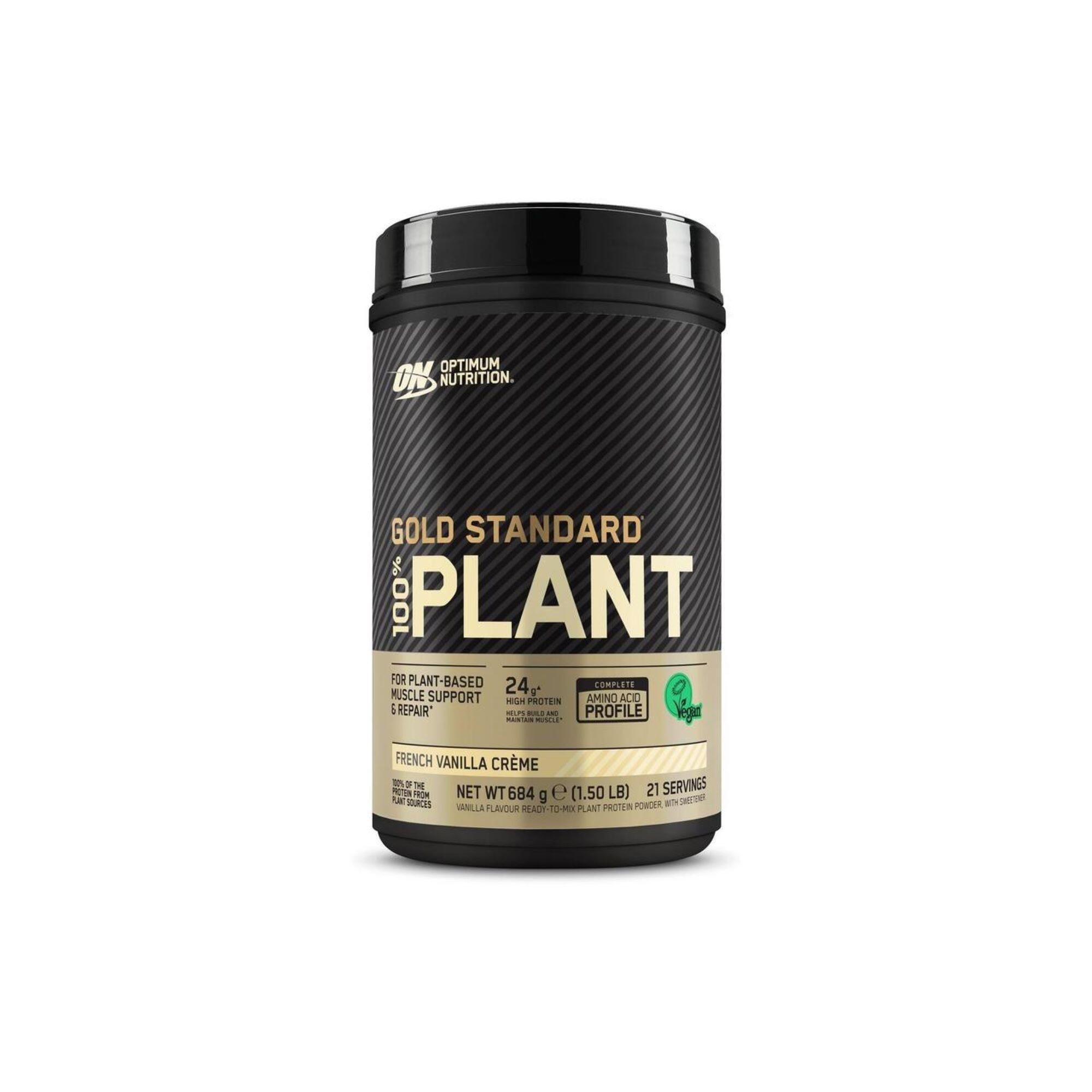 100% Gold Standard Plant Vanilla Whey Protein , 684 g 1/1