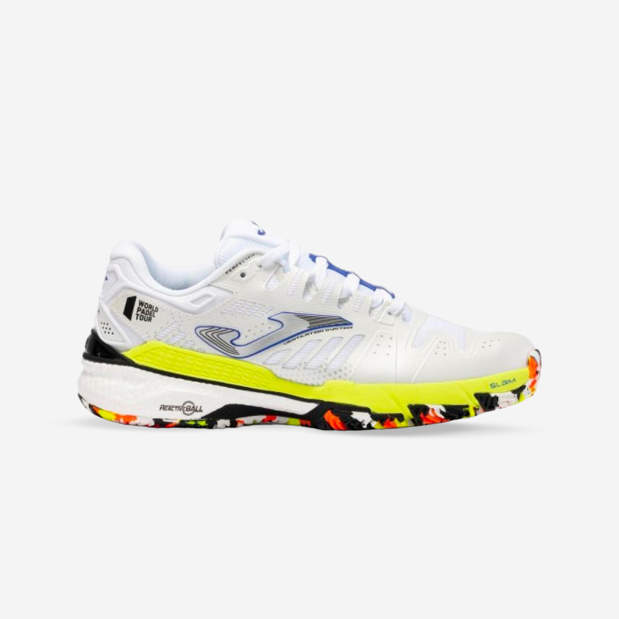 Men's Padel Shoes Slam - White/Blue 1/4