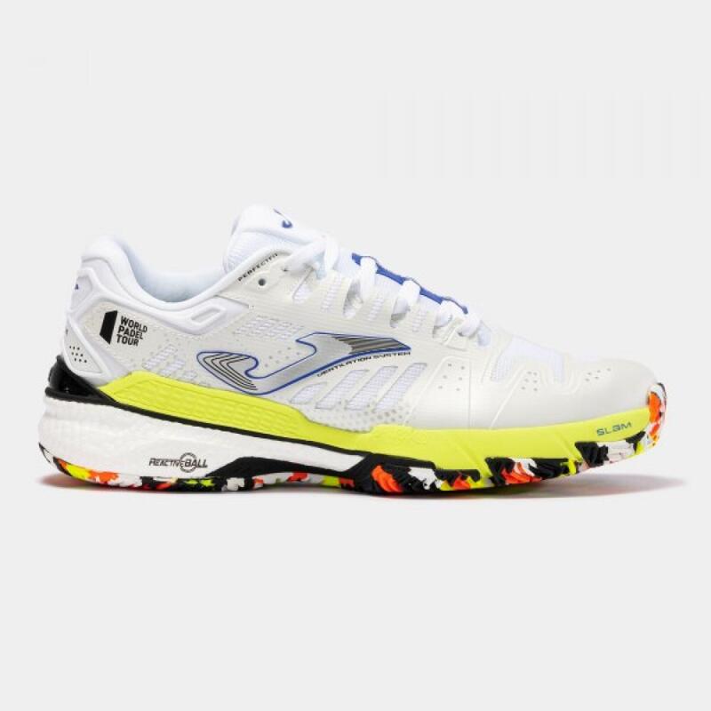 JOMA - Zapatillas Pádel blancas Slam 2202 Hombre