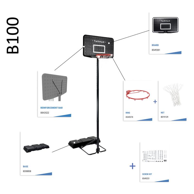 Alap B300 és B100 kosárlabdapalánkhoz