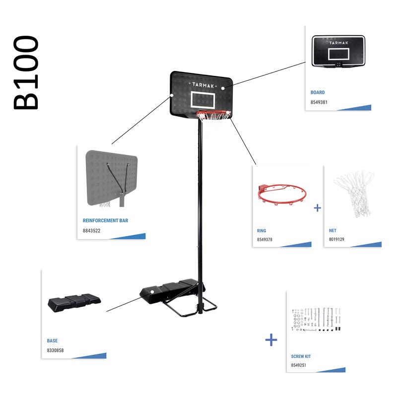 Basketball Hoop Base B300 and B100 TARMAK Decathlon