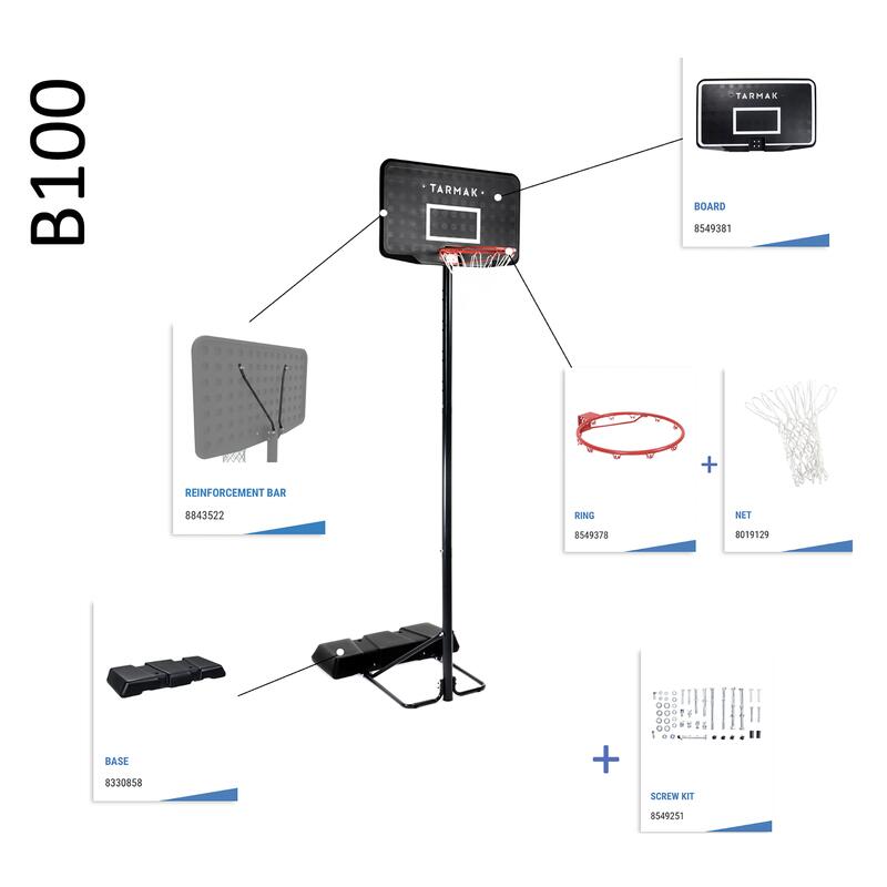 Schrauben-Set für Basketballkorb - B100 Easy 