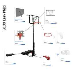 Basketball Basket Screw Kit B100 Easy