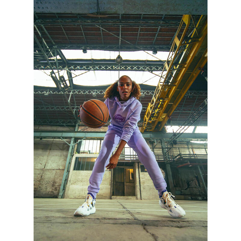 NBA Basketbal hoodie 900 heren/dames Los Angeles Lakers paars