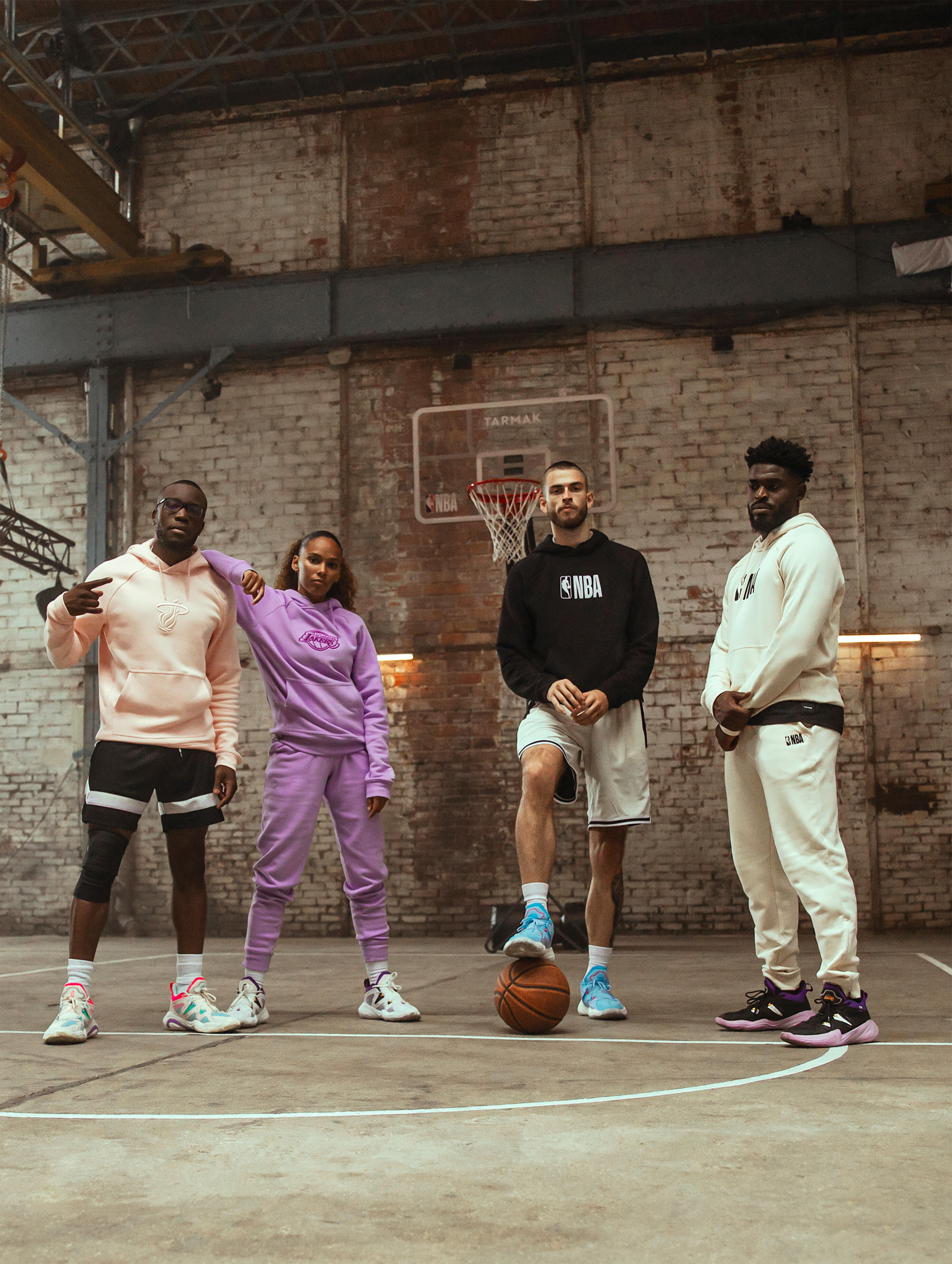 Sweat à capuche NBA homme femme 900, noir 24/28