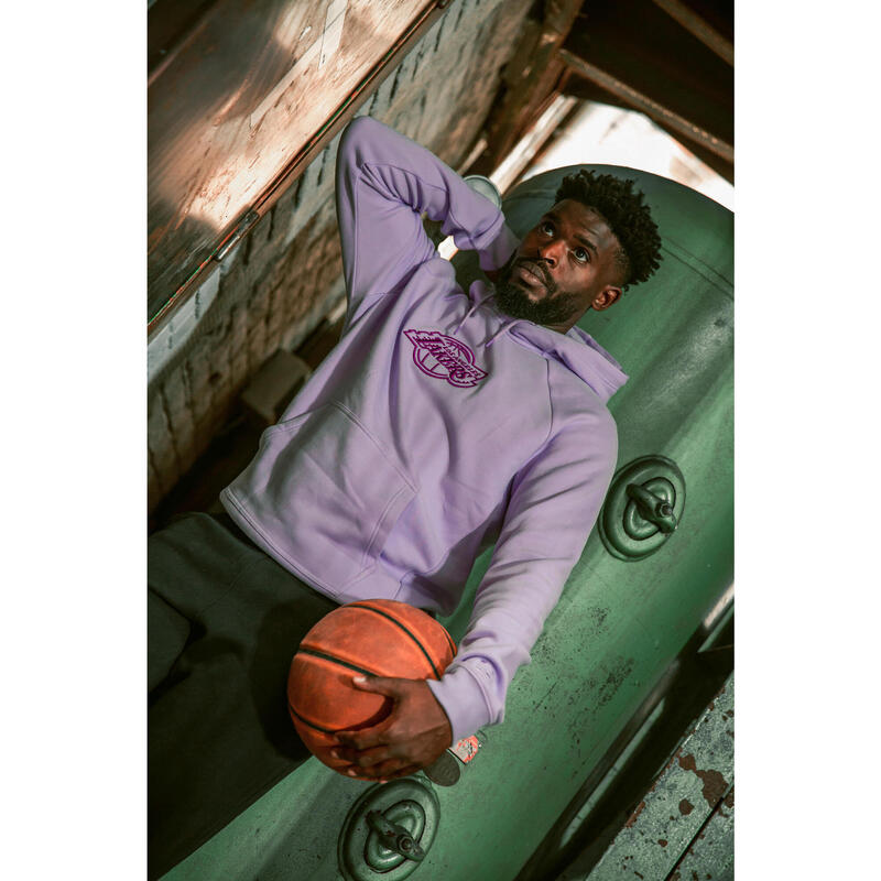Damen/Herren Basketball Kapuzenpullover NBA Los Angeles Lakers - 900 violett