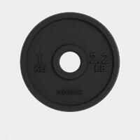 Cast Iron Weight Training Disc Weight 1 kg 28 mm