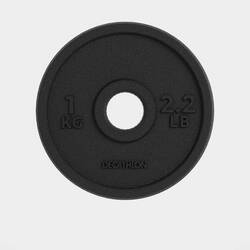 Plat Latihan Beban Besi/Iron Disc - 1 kg 28 mm