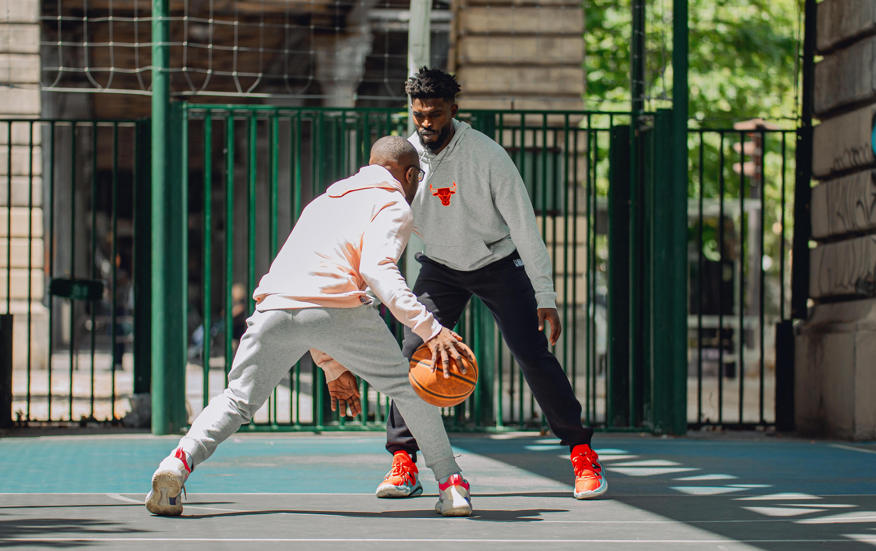 Sudadera con capucha NBA Bulls unisex 900, gris 16/16