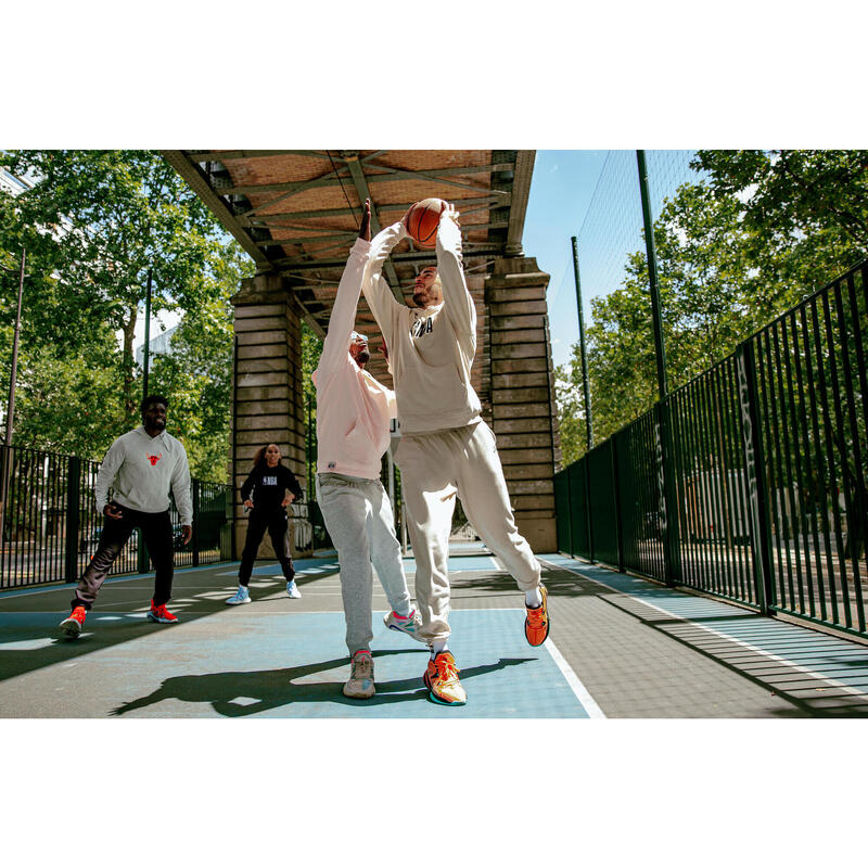 Calças de Basquetebol Homem/Mulher P900 NBA Cinzento