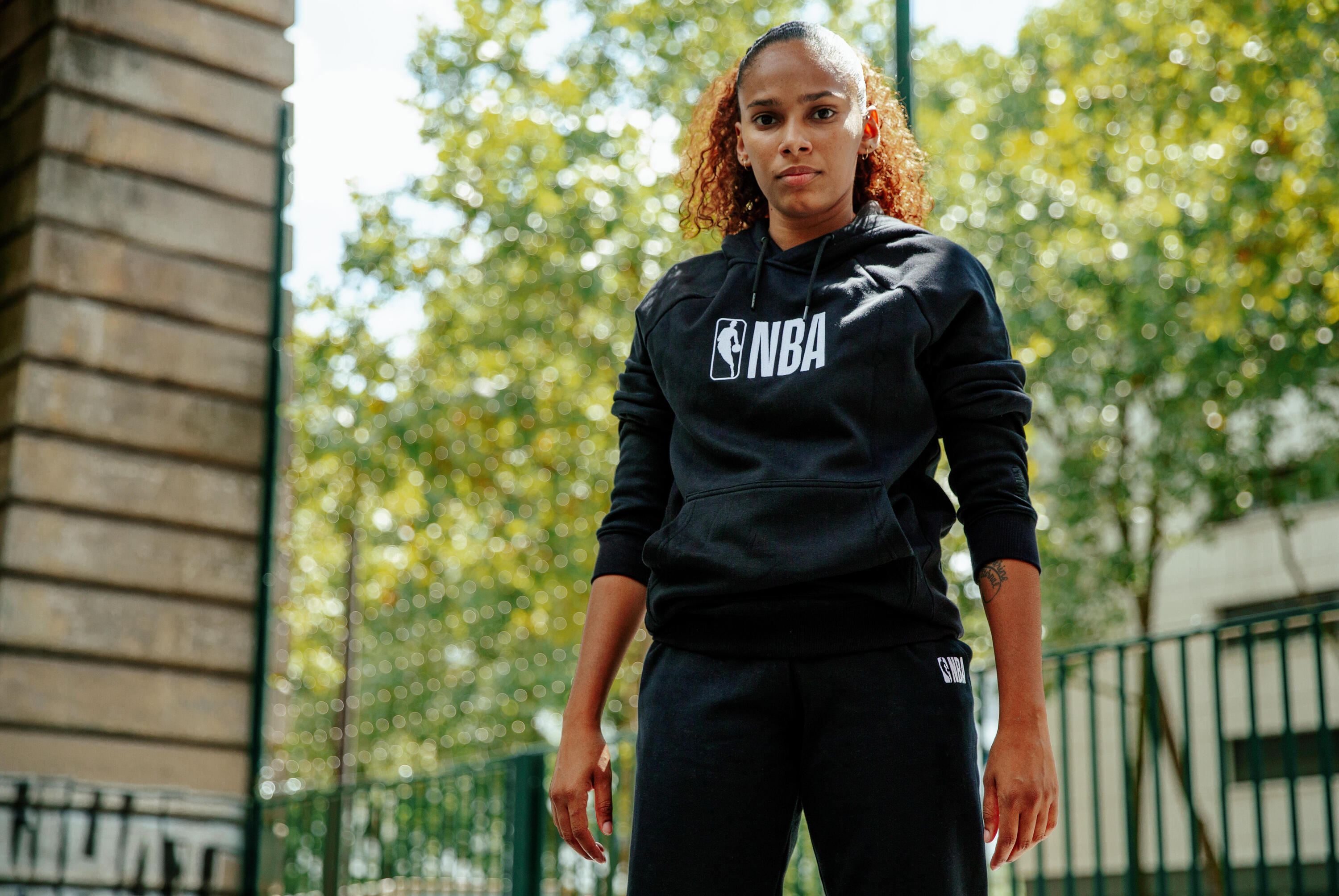 Sweat à capuche NBA homme femme 900, noir 25/28
