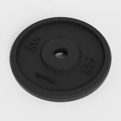 Cast Iron Weight Training Disc Weight 5 kg 28 mm