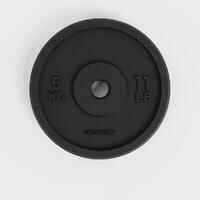 Cast Iron Weight Training Disc Weight 5 kg 28 mm