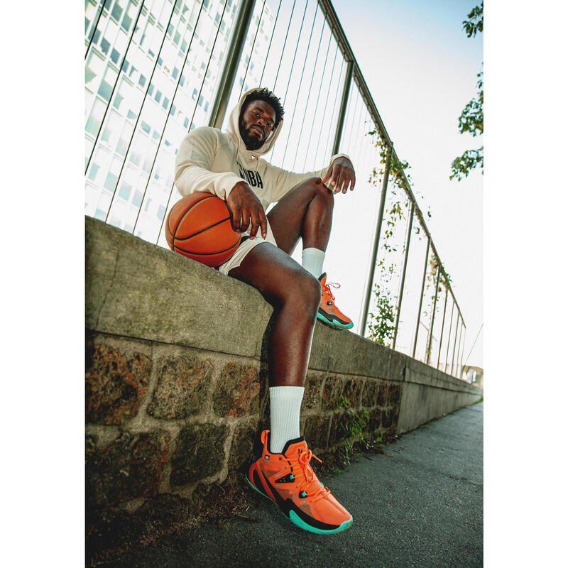 Scarpe basket adulto unisex 900 NBA MID-3 New York Knicks arancioni