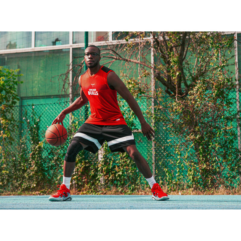 男女通用籃球短褲 SH 900 AD - NBA／黑色