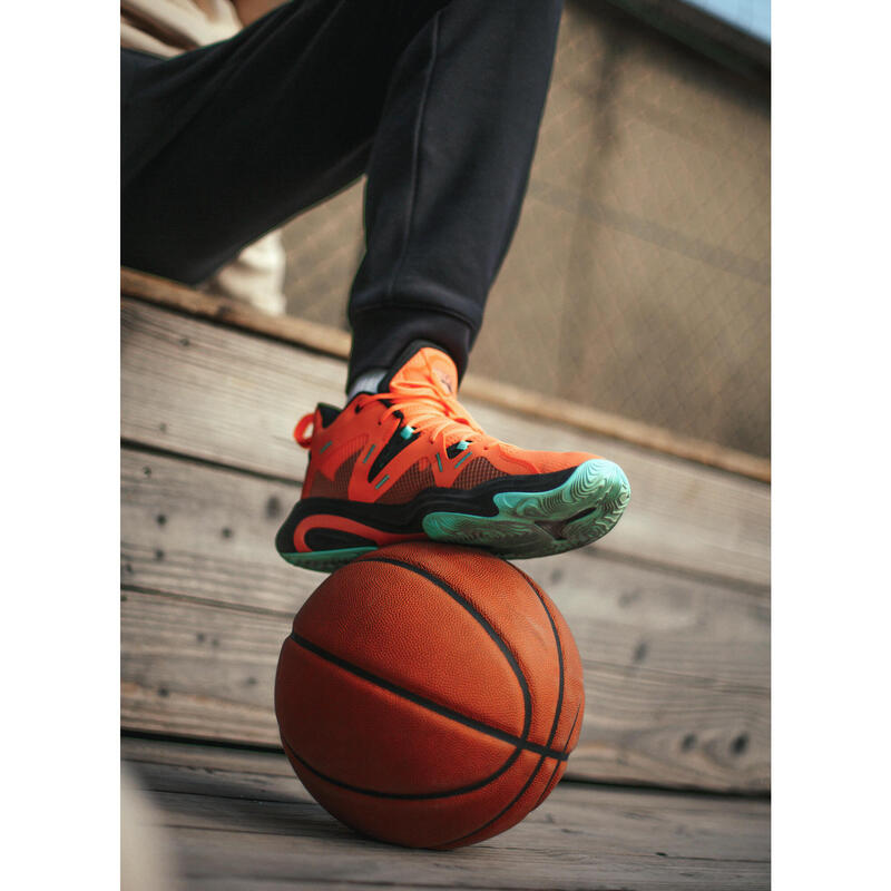 NBA Basketbalschoenen heren Ney York Knicks 900 mid-3 oranje