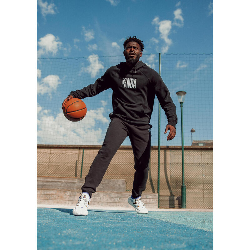 Pantalon de trening Baschet 900 NBA Negru Adulți 